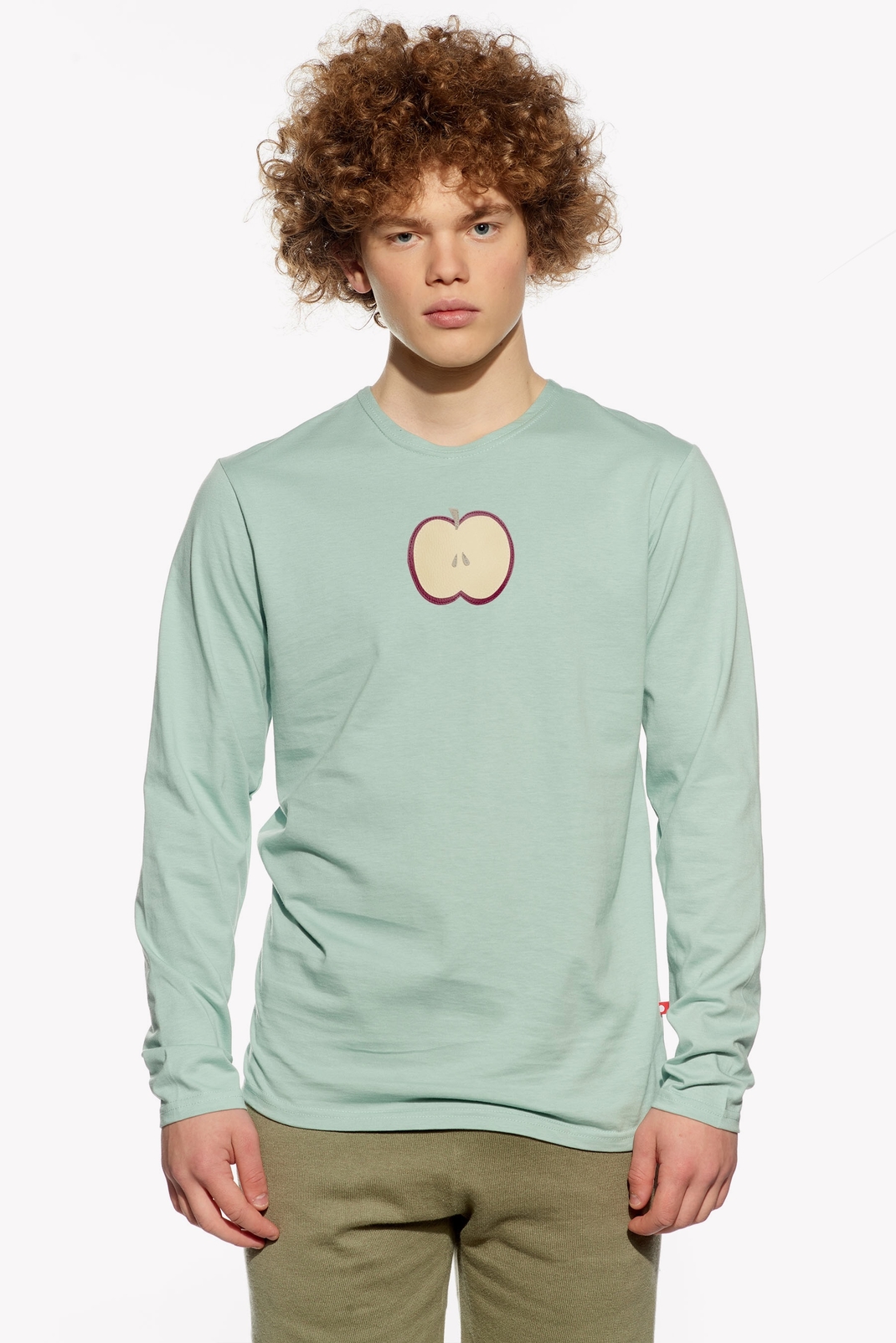 Shirt with apple