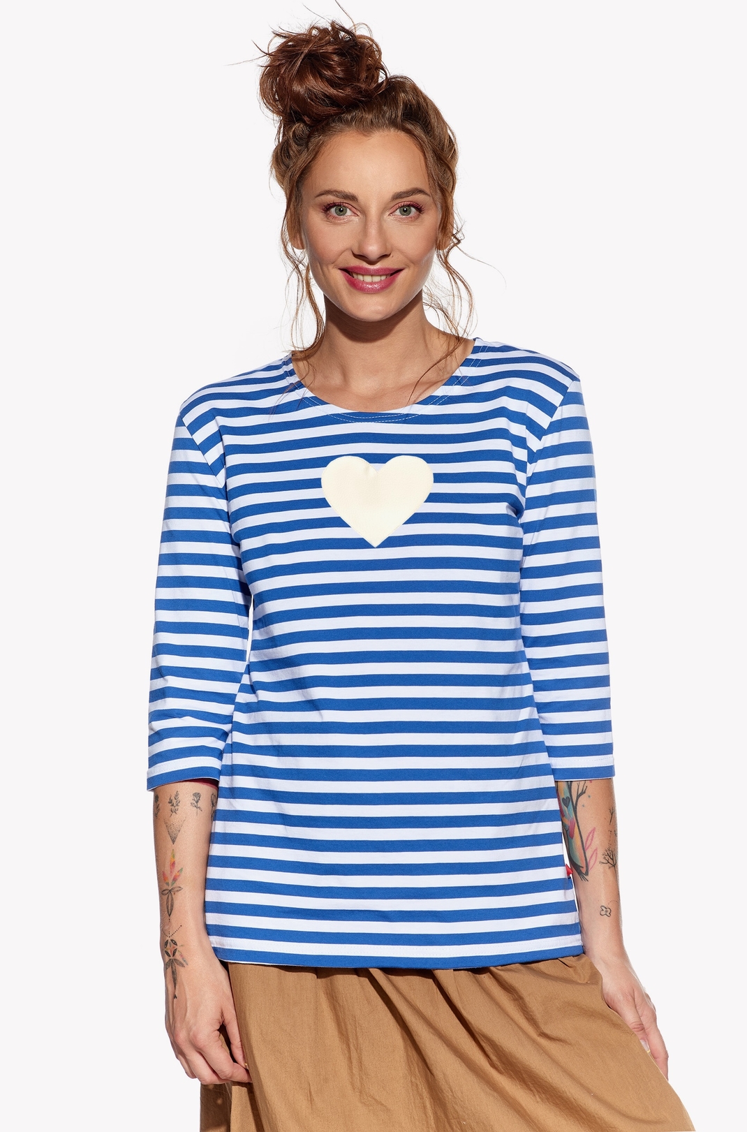 Tričko so srdiečkom