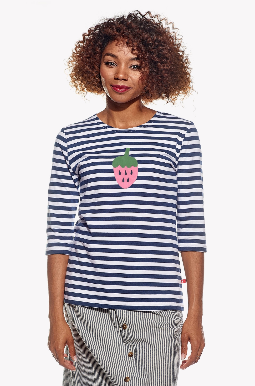 Shirt with strawberry