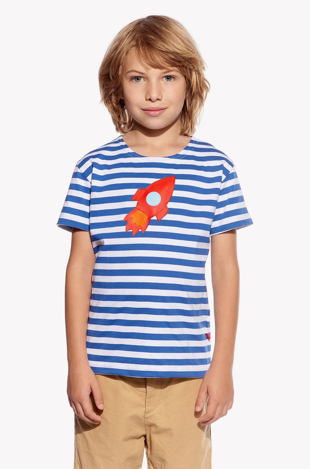 Shirt with rocket