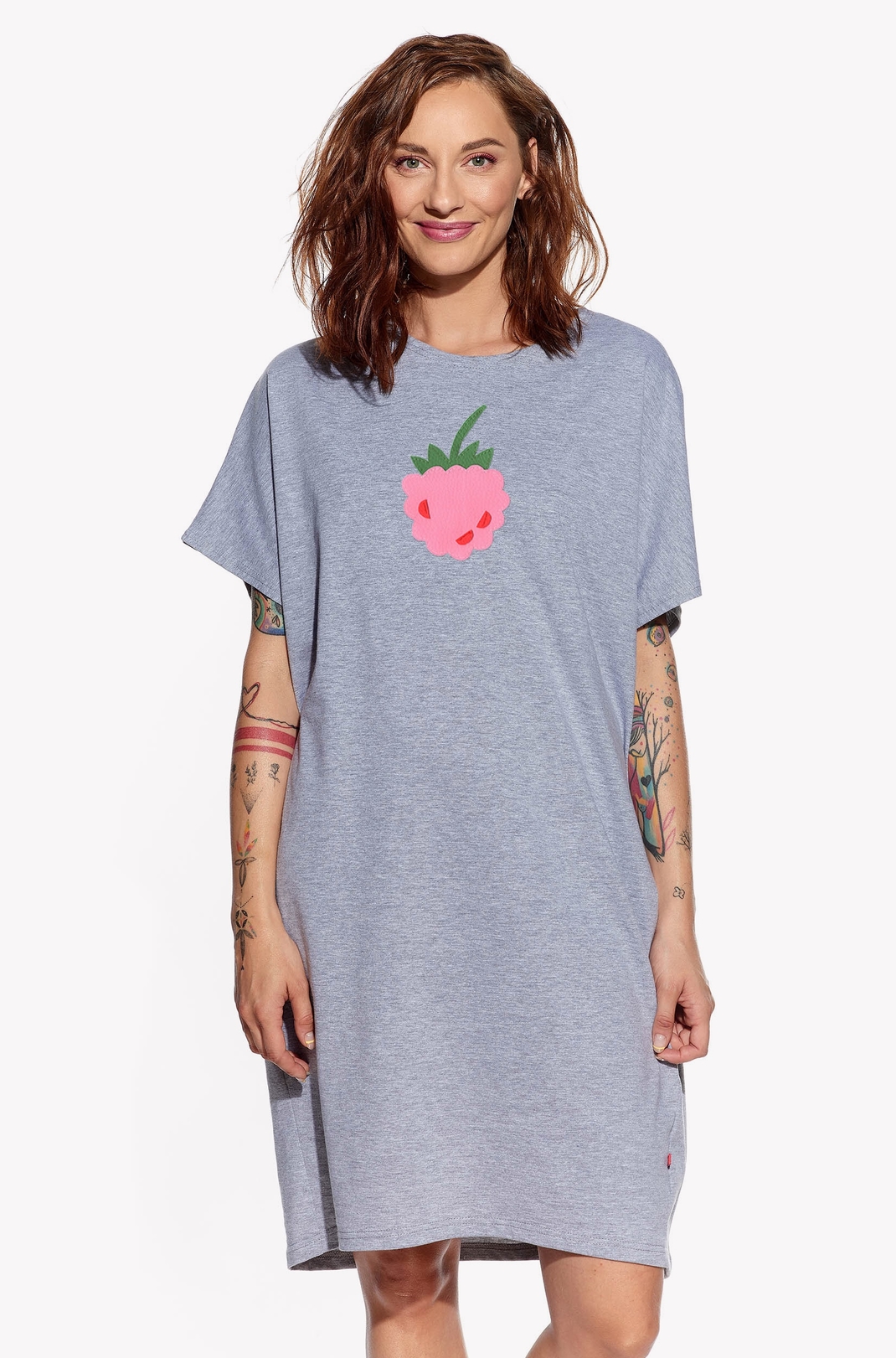 Dresses with raspberry