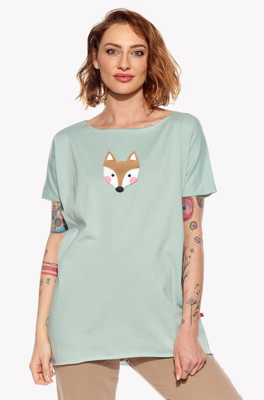 Shirt with fox
