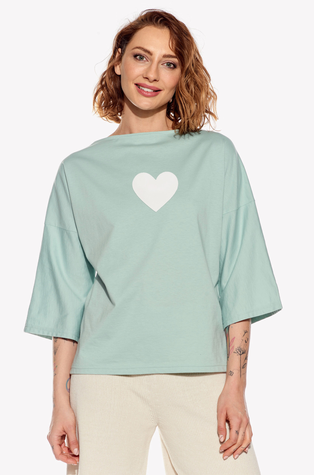 Shirt with heart