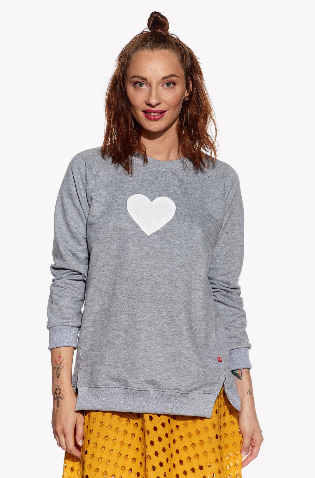 Mikina se srdíčkem