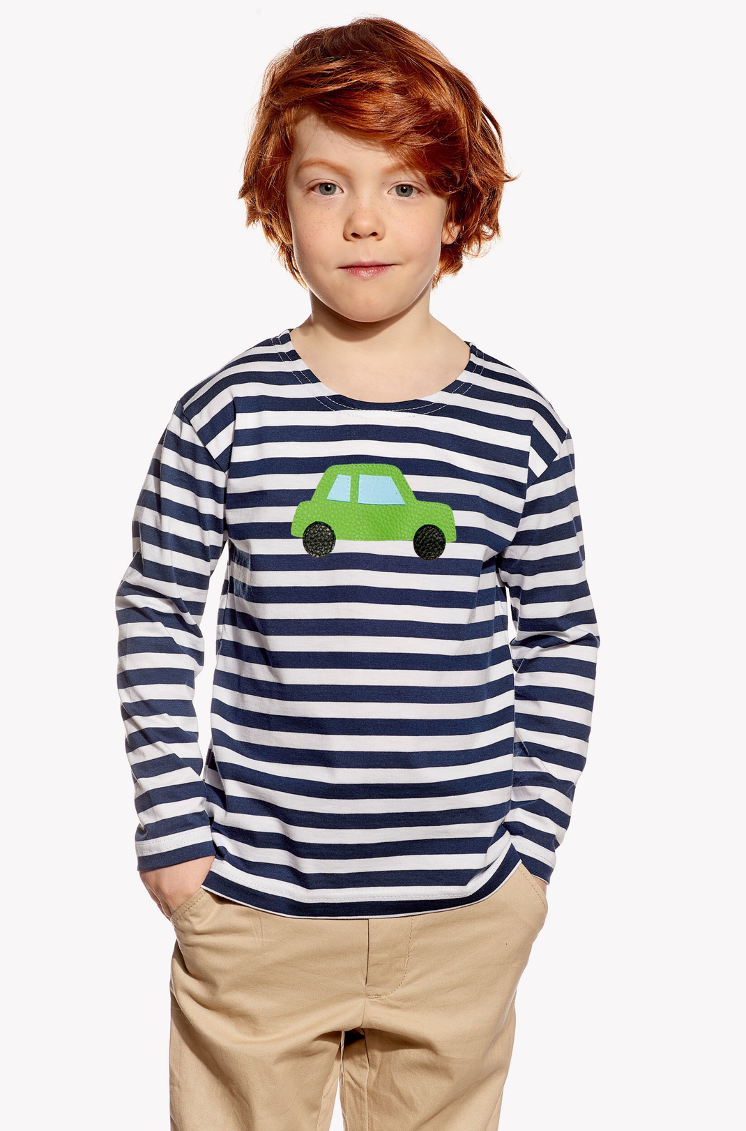 Shirt with car