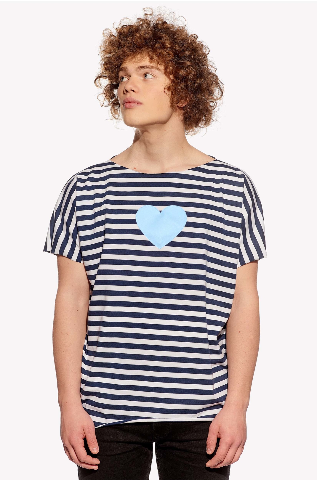 Tričko so srdiečkom