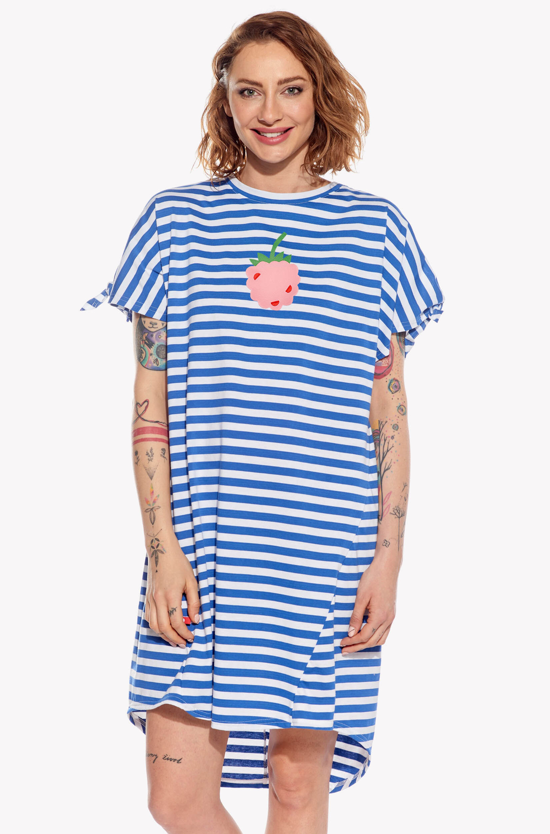 Dresses with raspberry