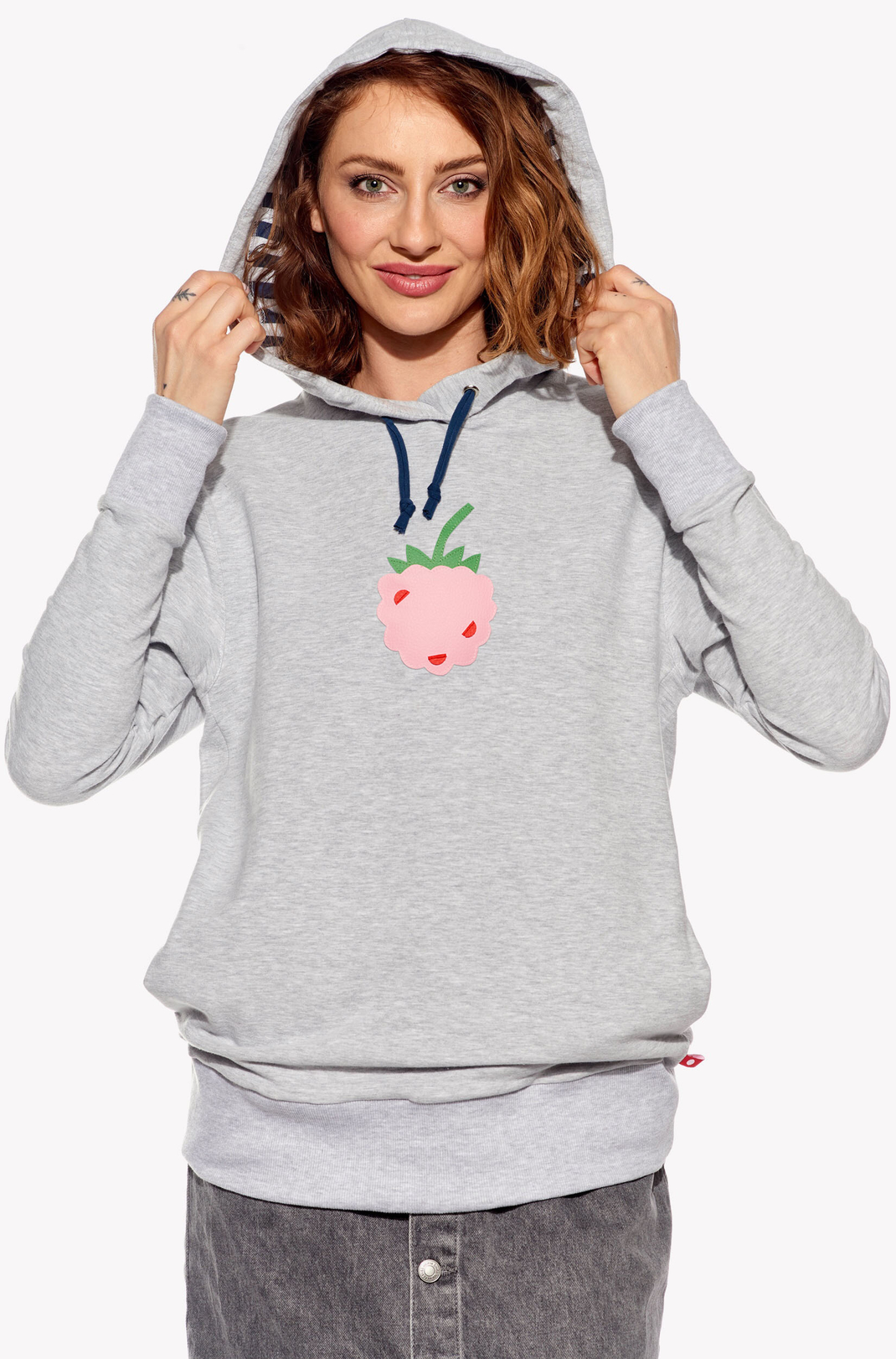 Sweatshirt Himbeere