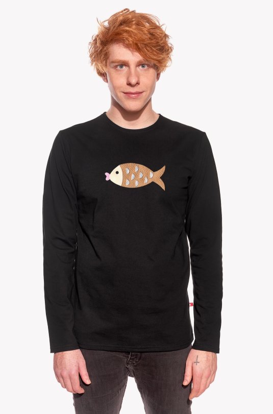 Shirt with fish