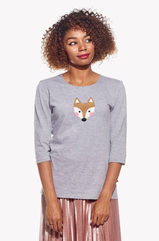 Shirt with fox