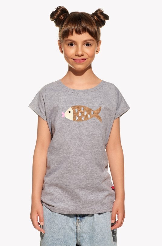 Shirt with fish