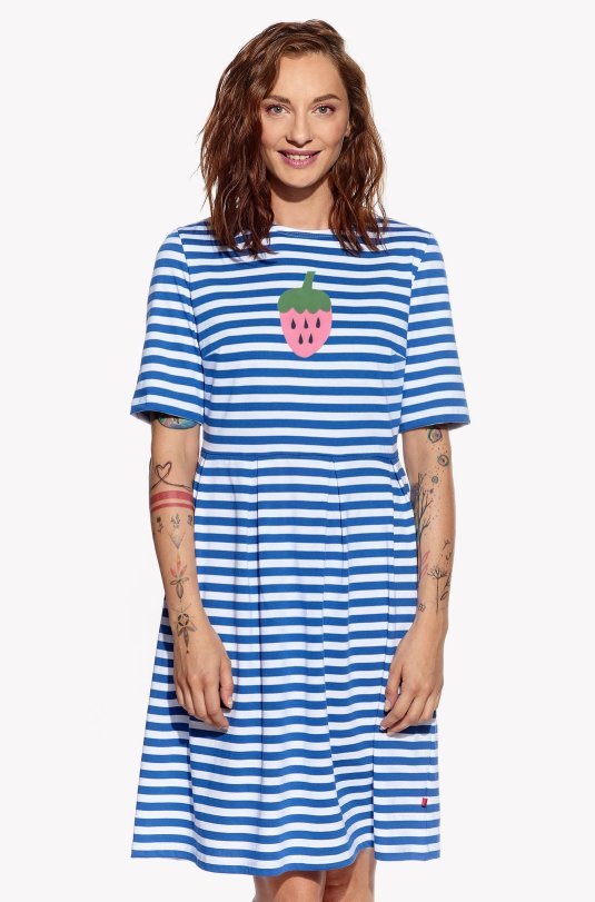 Dresses with strawberry