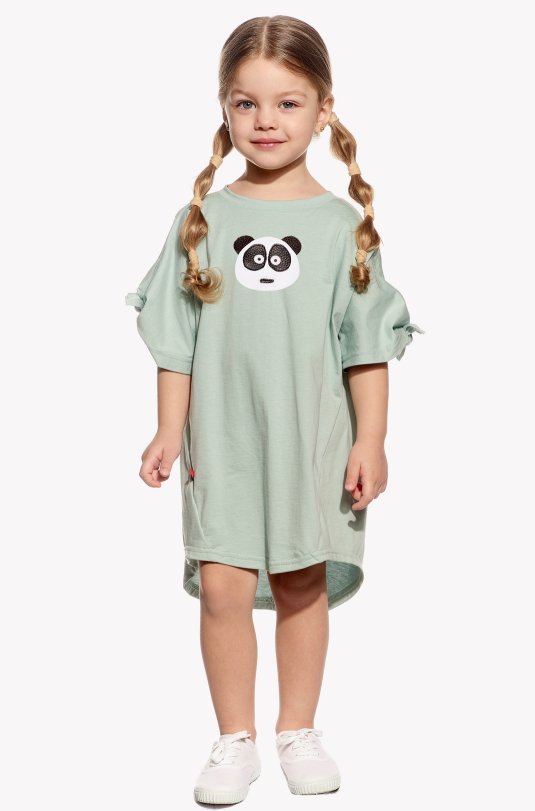 Dresses with panda bear
