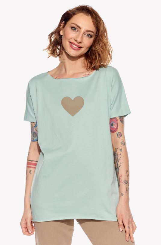 Shirt with heart