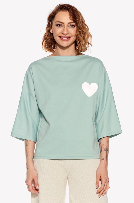 Shirt with heart