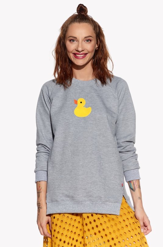 Hoodie with duck