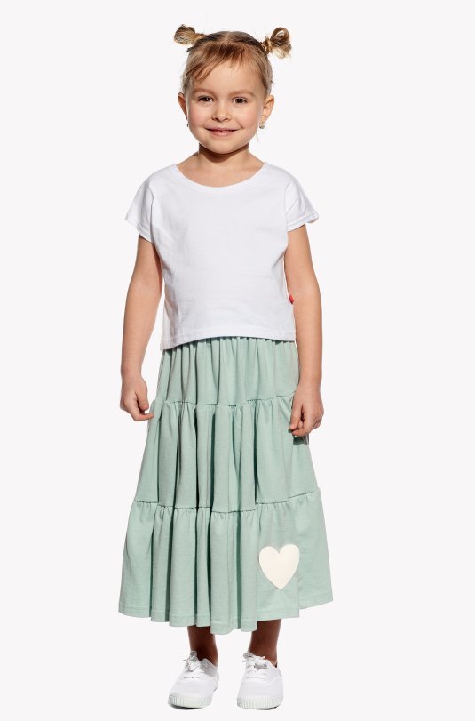 Skirt with heart