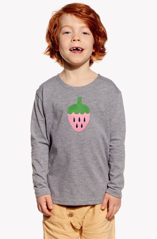 Shirt with strawberry