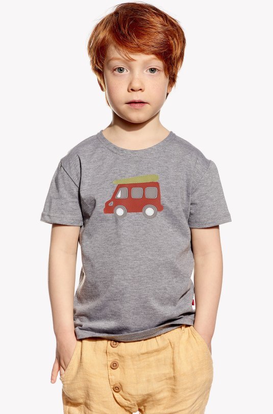 Shirt with caravan