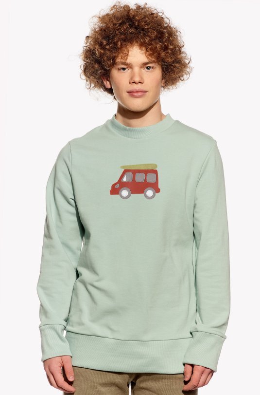 Hoodie with caravan