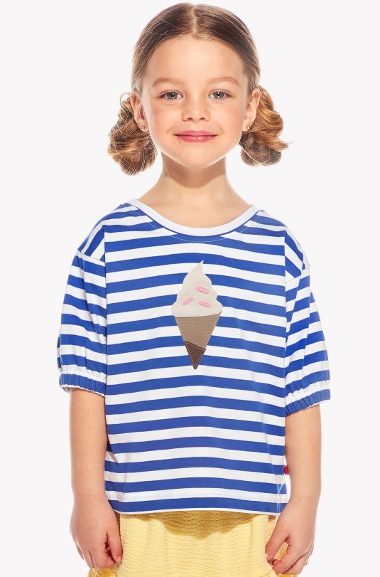 Shirt with ice cream