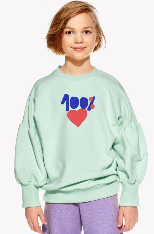 Hoodie 100% pure love