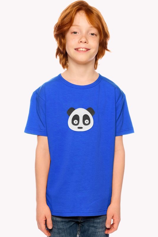 Shirt with panda bear