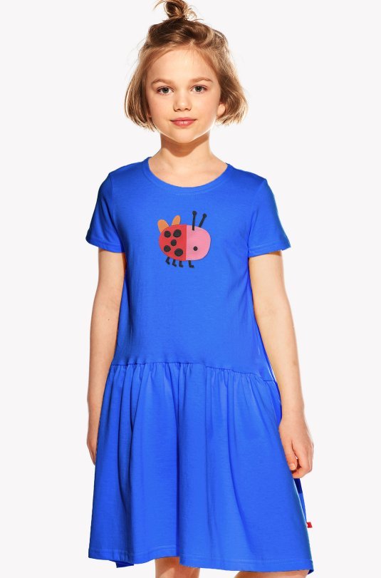 Dresses with a ladybug
