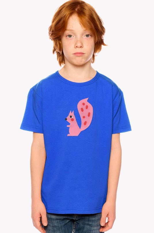 T-Shirt mit einem Eichhörnchen