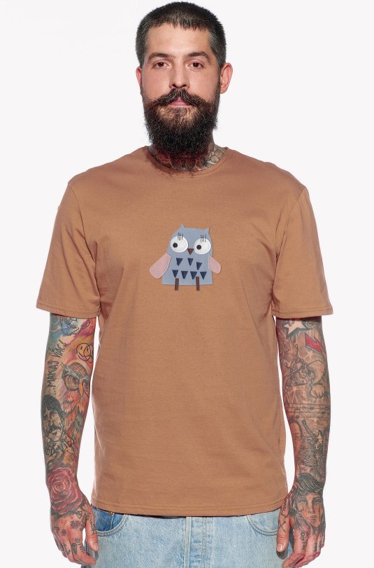 Shirt with owl