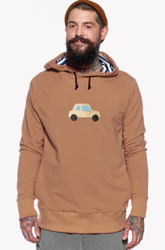 Hoodie with car