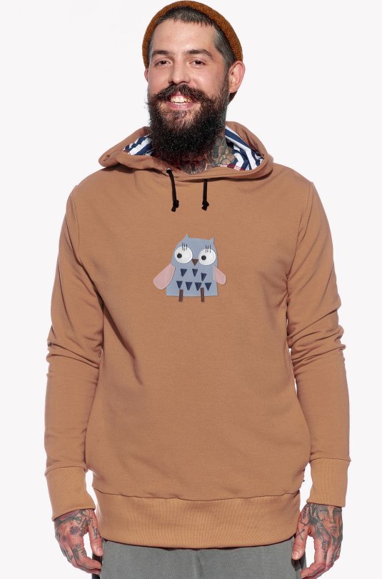 Sweatshirt mit einer Eule