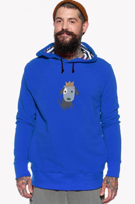 Sweatshirt mit einem Hund