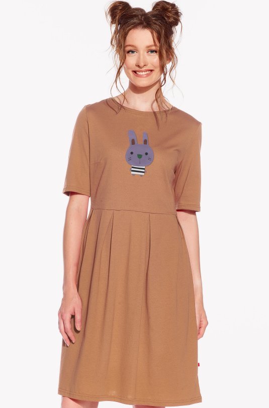 Dresses with rabbit