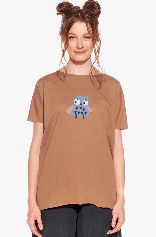 Shirt with owl