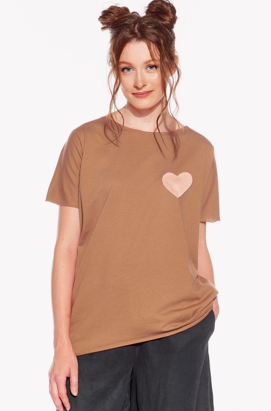 Shirt with heart