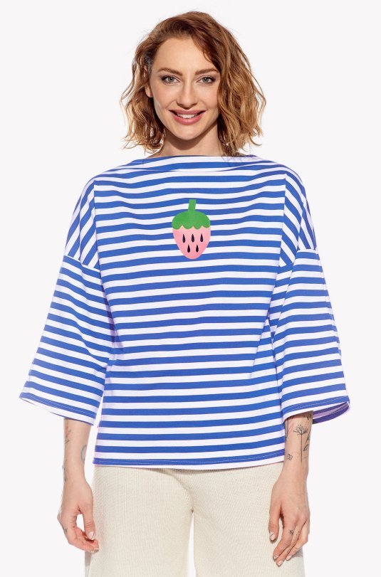 Shirt with strawberry
