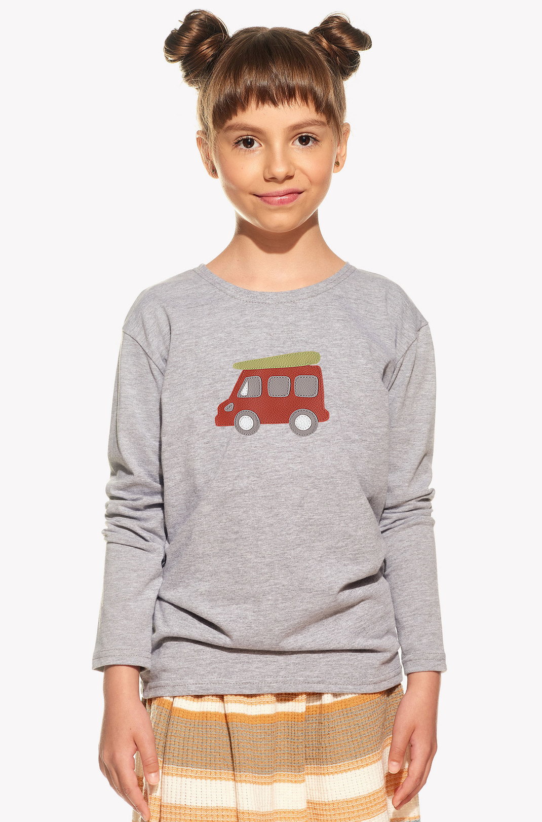 Shirt with caravan
