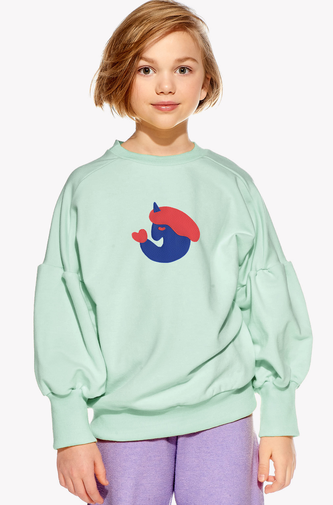 Hoodie a unicorn in love