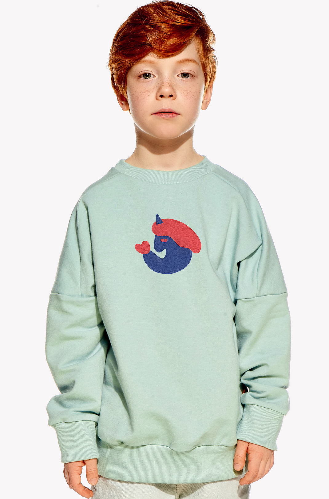 Mikina zamilovaný jednorožec