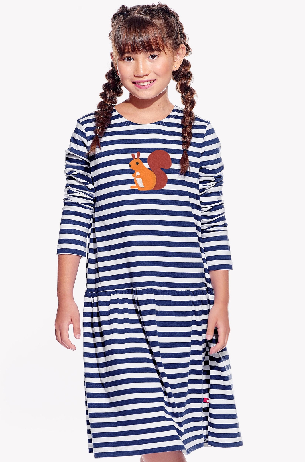 Dresses with squirrel