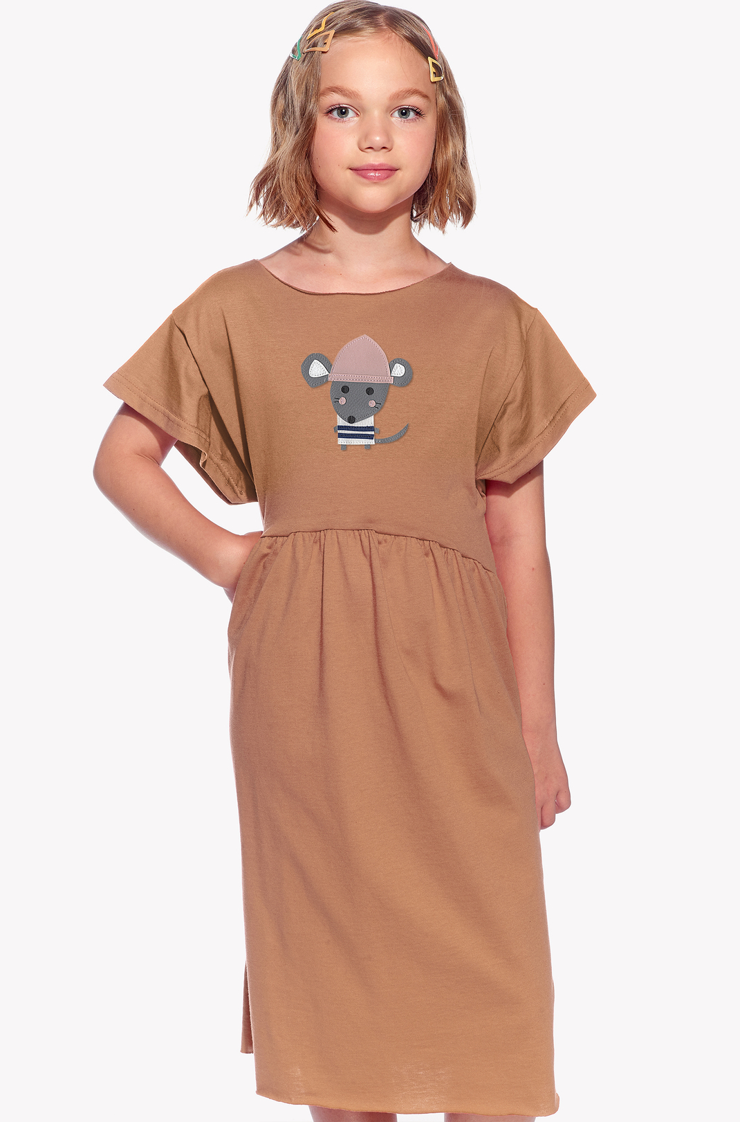 Dresses with a mouse