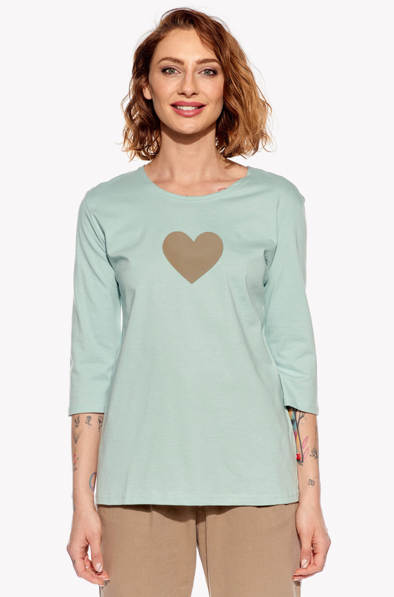 Shirt with heart