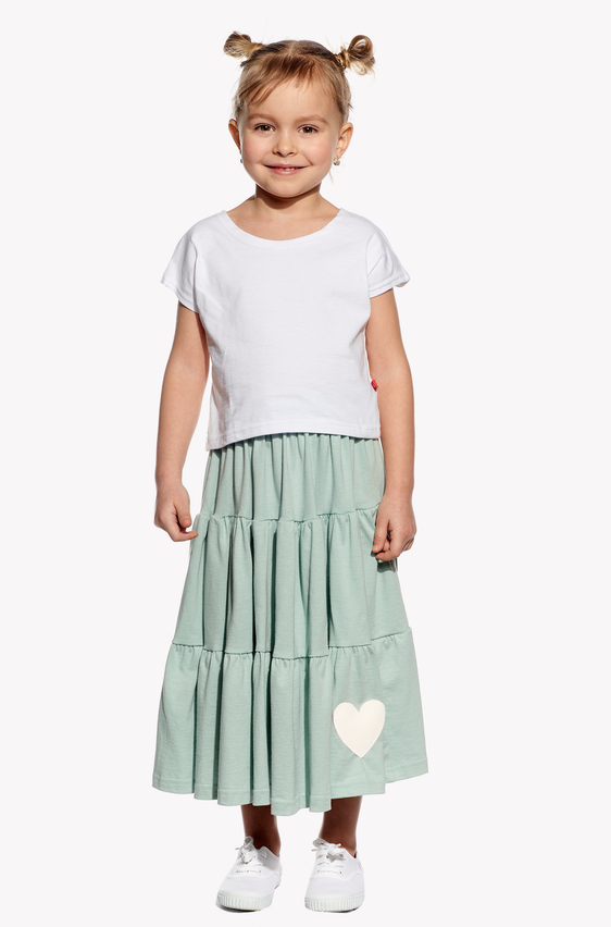 Skirt with heart