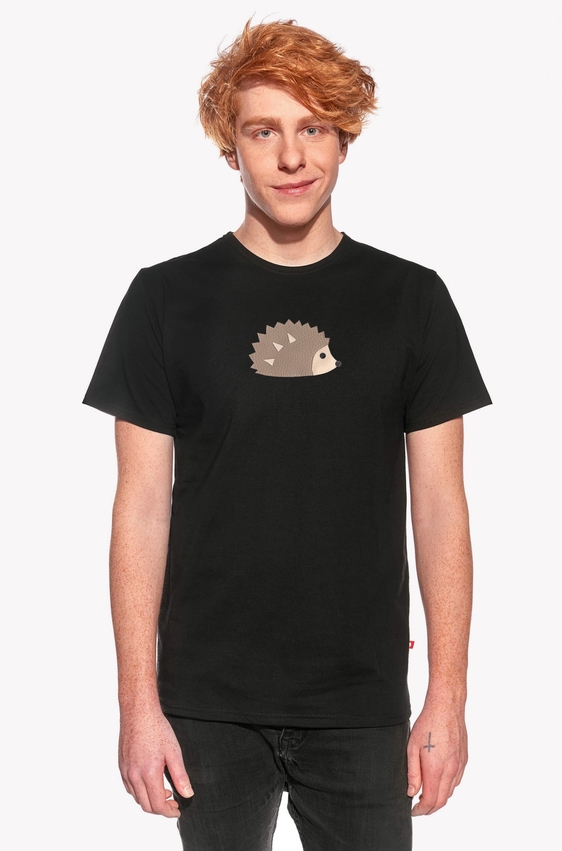 Shirt with hedgehog