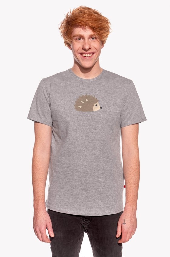 Shirt with hedgehog