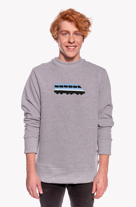 Hoodie with train