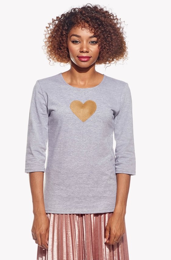 Tričko se srdíčkem