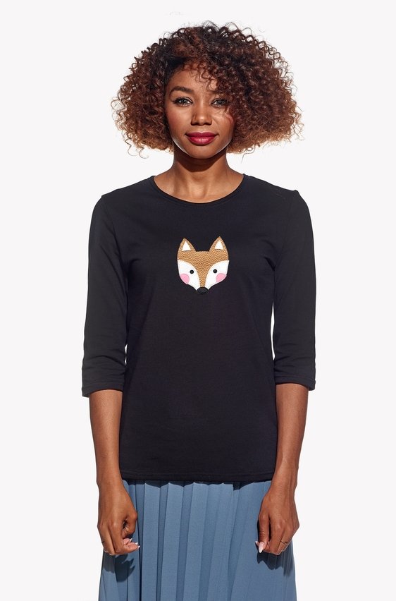 Shirt with fox