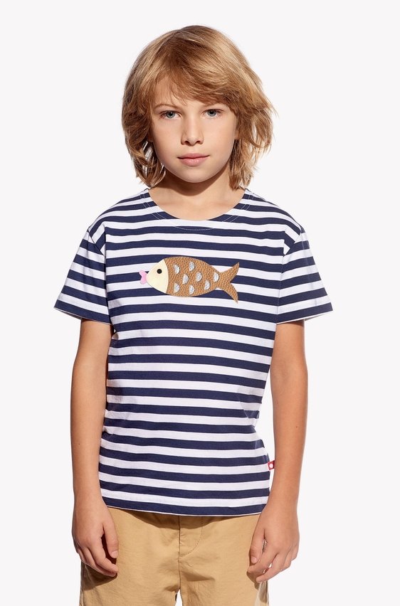 Shirt with fish